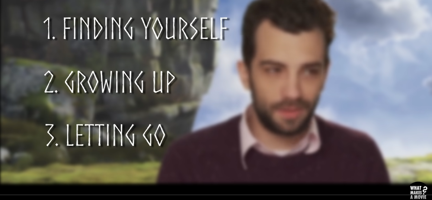 Finding yourself. growing up, letting go