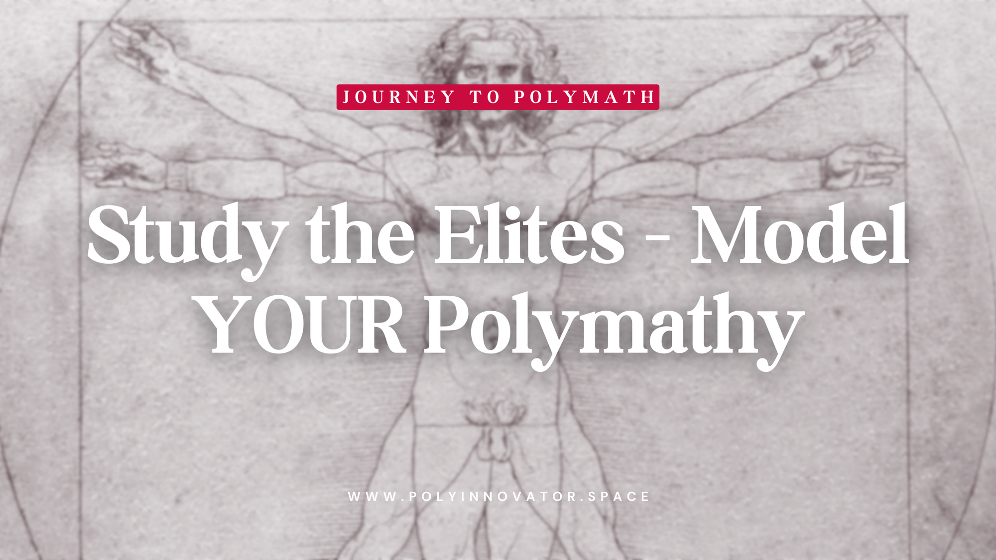 Study the Elites - Model YOUR Polymathy