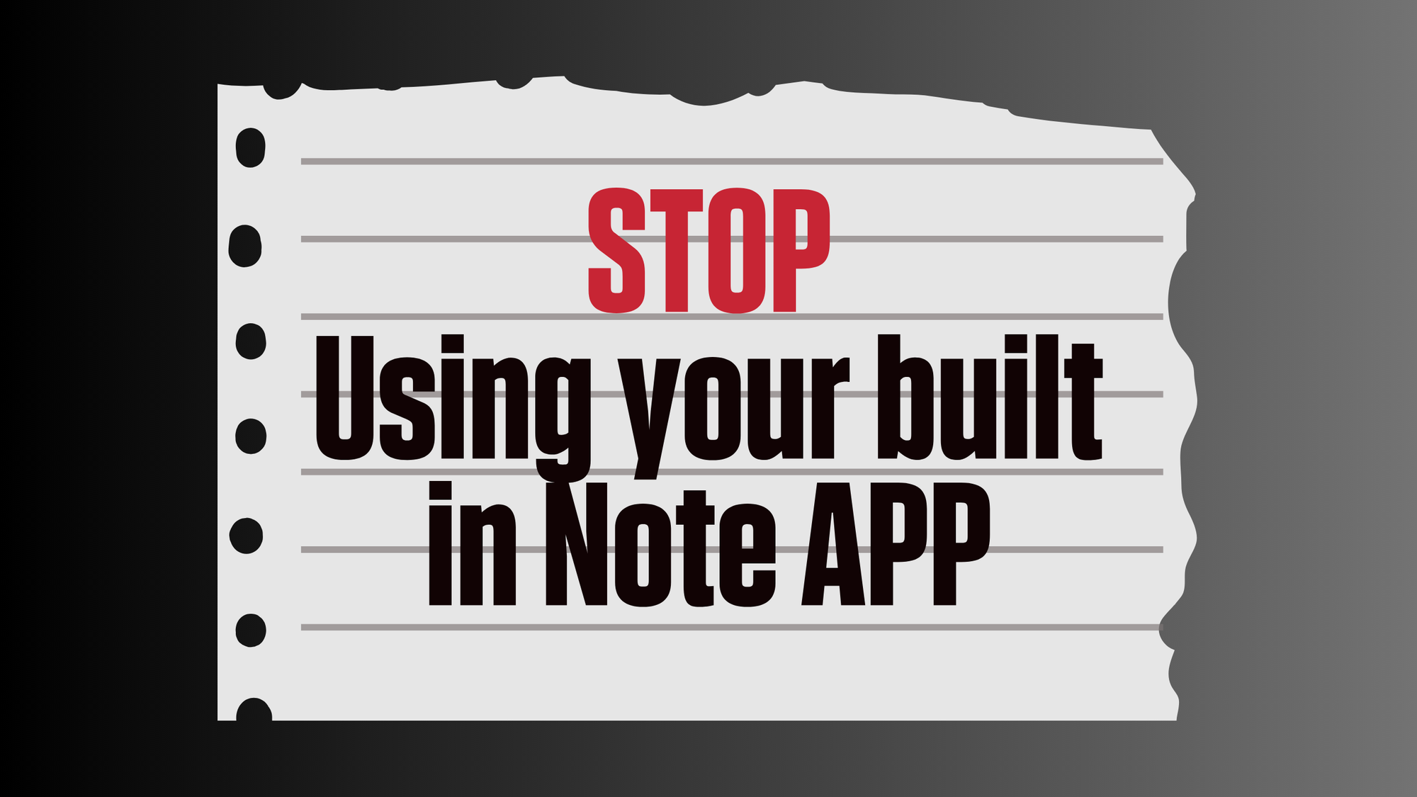 Why you should stop using evernote, apple notes, or google notes for PKM - Knowledge Management