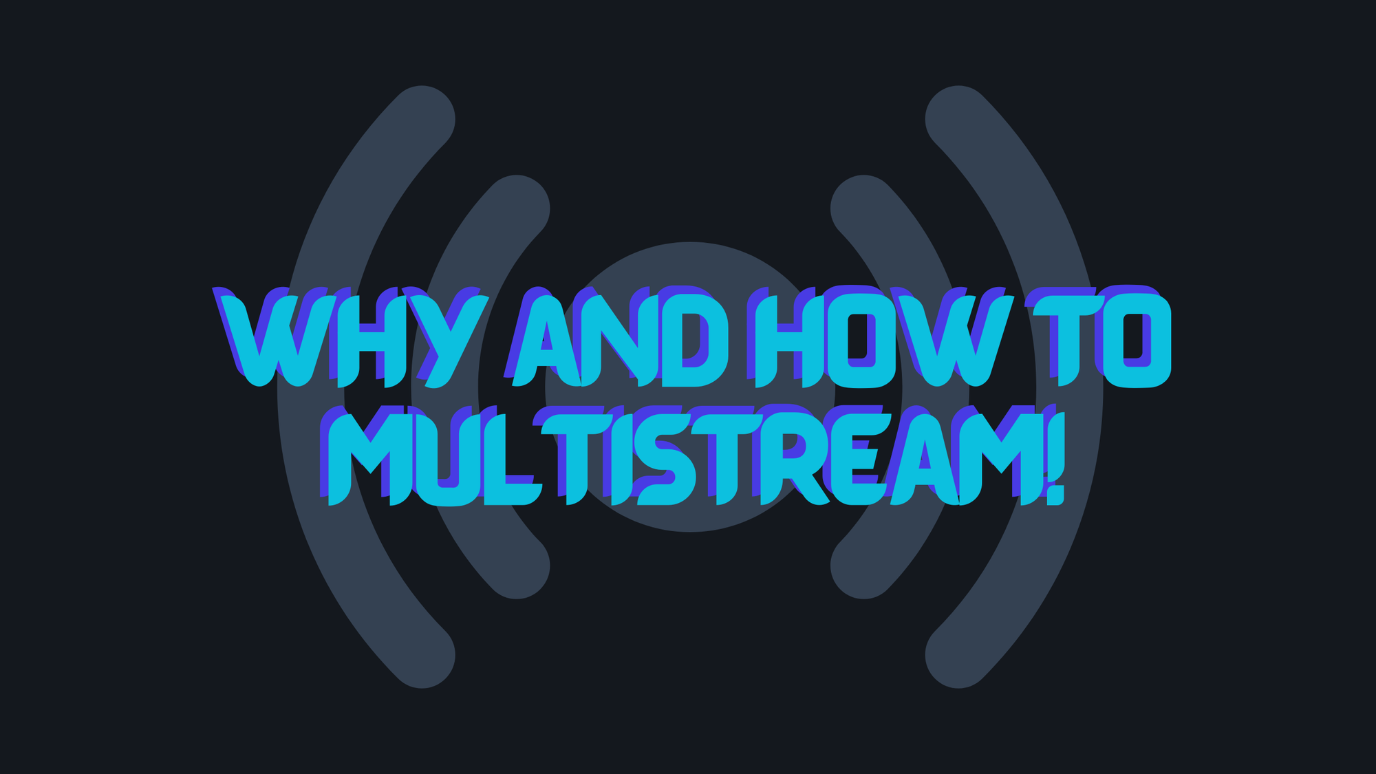 WHY and HOW to Multistream! - Every Single Tool