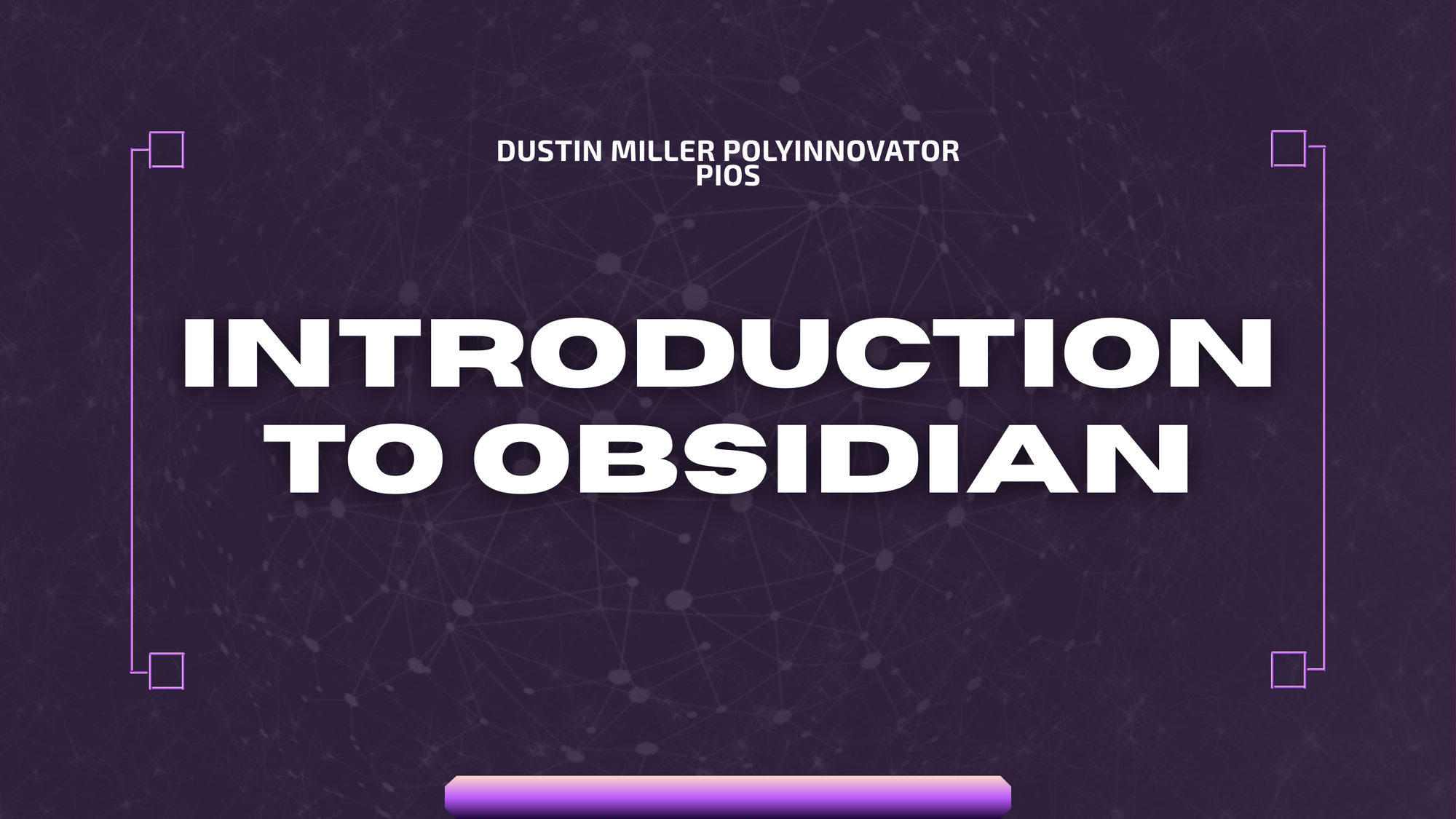 Introduction to Obsidian - What is it and how does it work