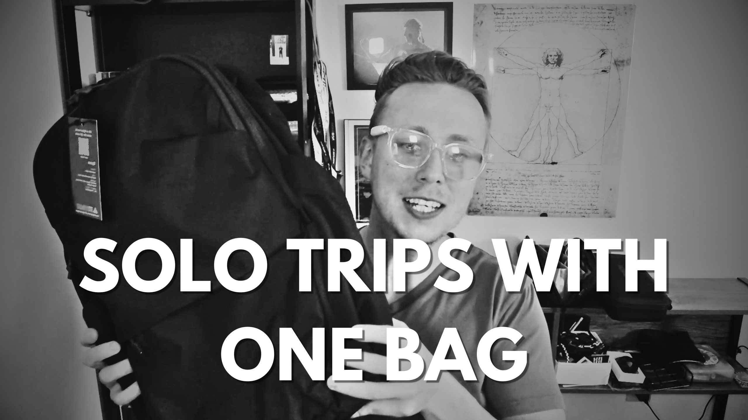 How I have gone on Solo Trips with One Bag (plus sling)