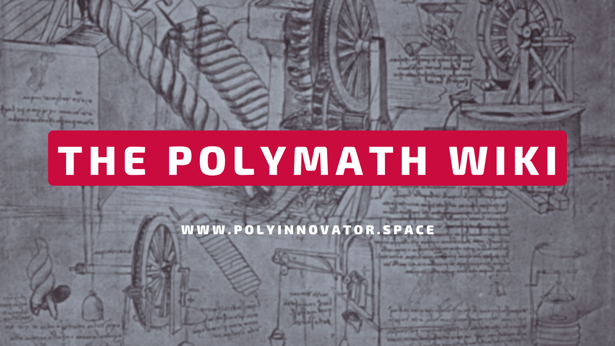 🧮 The Polymath Wiki - Official Website for Dustin Miller PolyInnovator ...